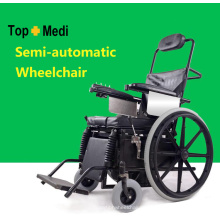 Topmedi Rehabilitation Therapy Supplies Cadeiras de rodas em pé semiautomáticas médicas